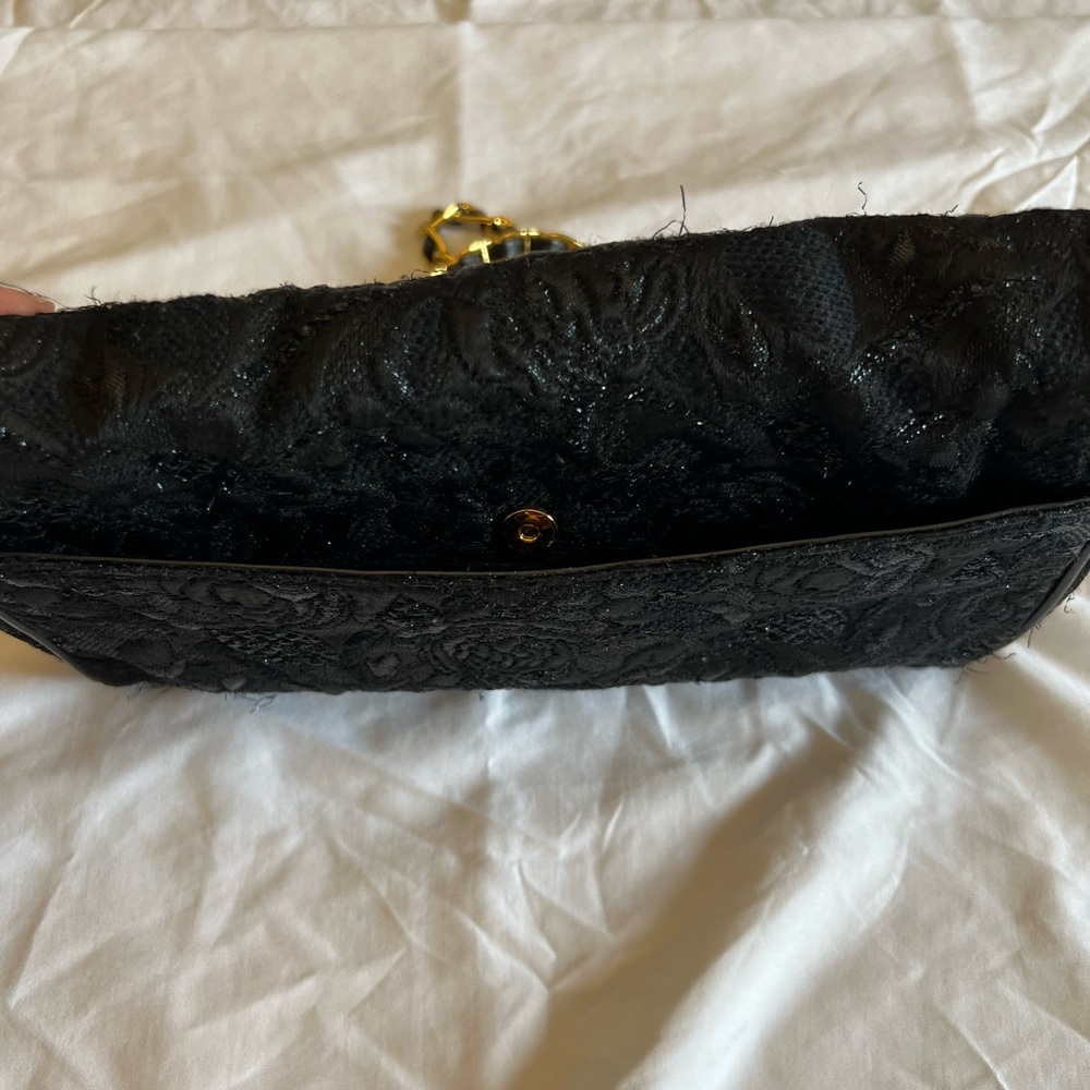 PRADA Pattina Tessuto Lurex Bag with Chain - Picture 6 of 17